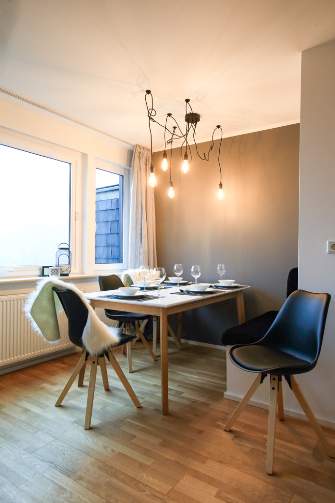 Essbereich im Ferienhaus in Wuppertal